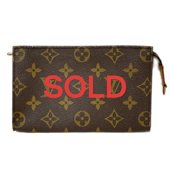 LOUIS VUITTON - Monogram Canvas Monogram Pouch 163-070225 - Picture 1 of 9